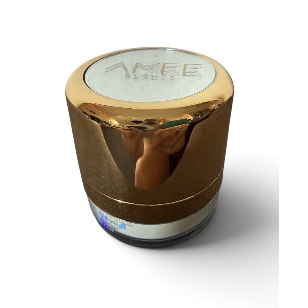 Glam Max Beauty Sexy Sparkle Face & Body Highlighter Jar w/Sponge Applicator